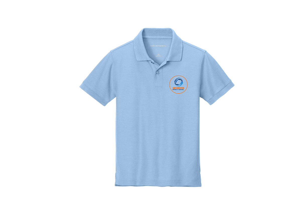 Printed School Uniform Short Sleeve Unisex Pique Polo - youth