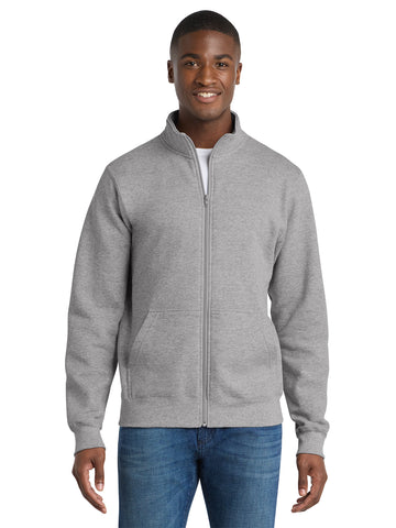 Port & Co® Core Fleece Cadet Full-Zip Sweatshirt