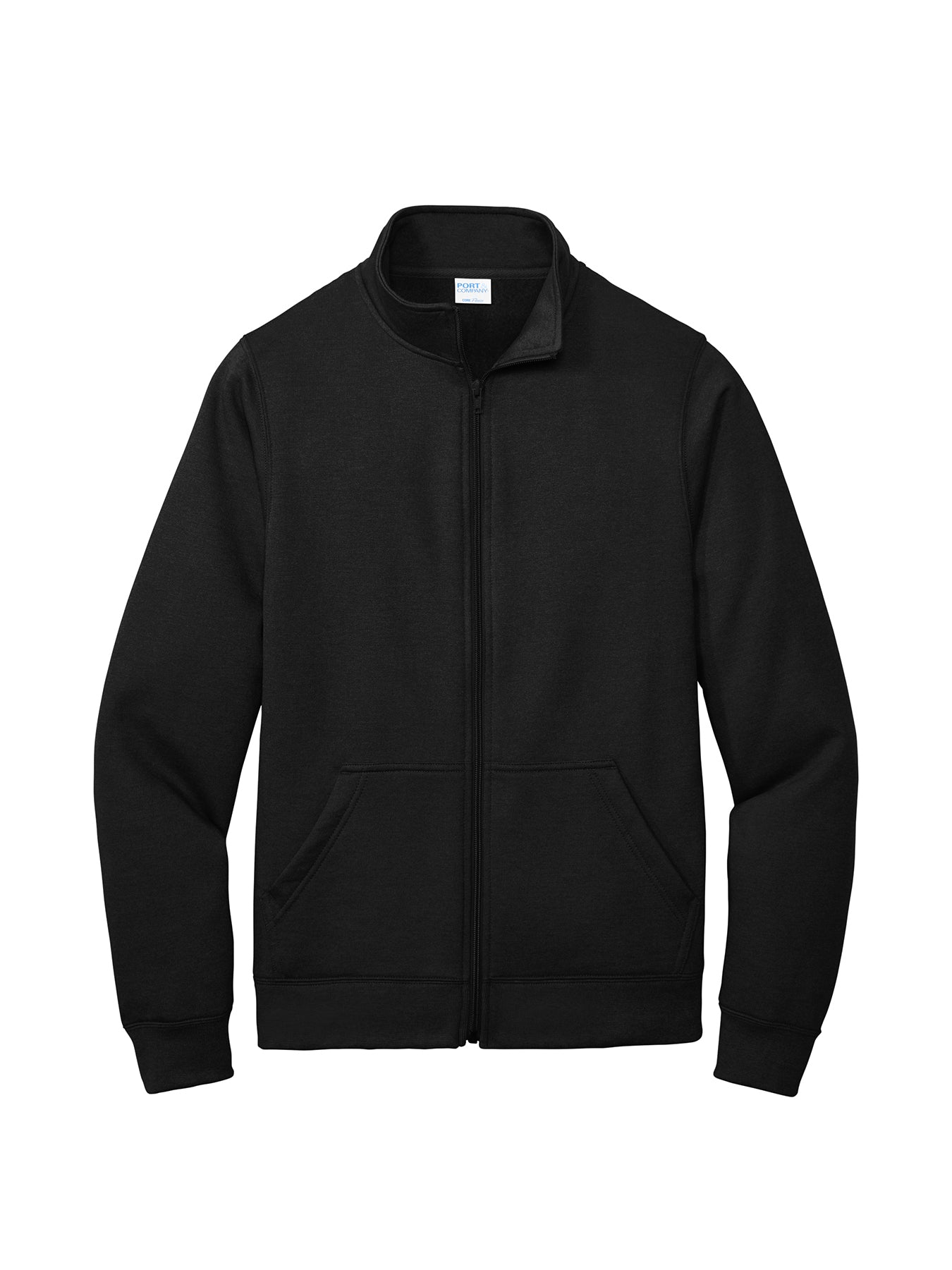 Port & Co® Core Fleece Cadet Full-Zip Sweatshirt