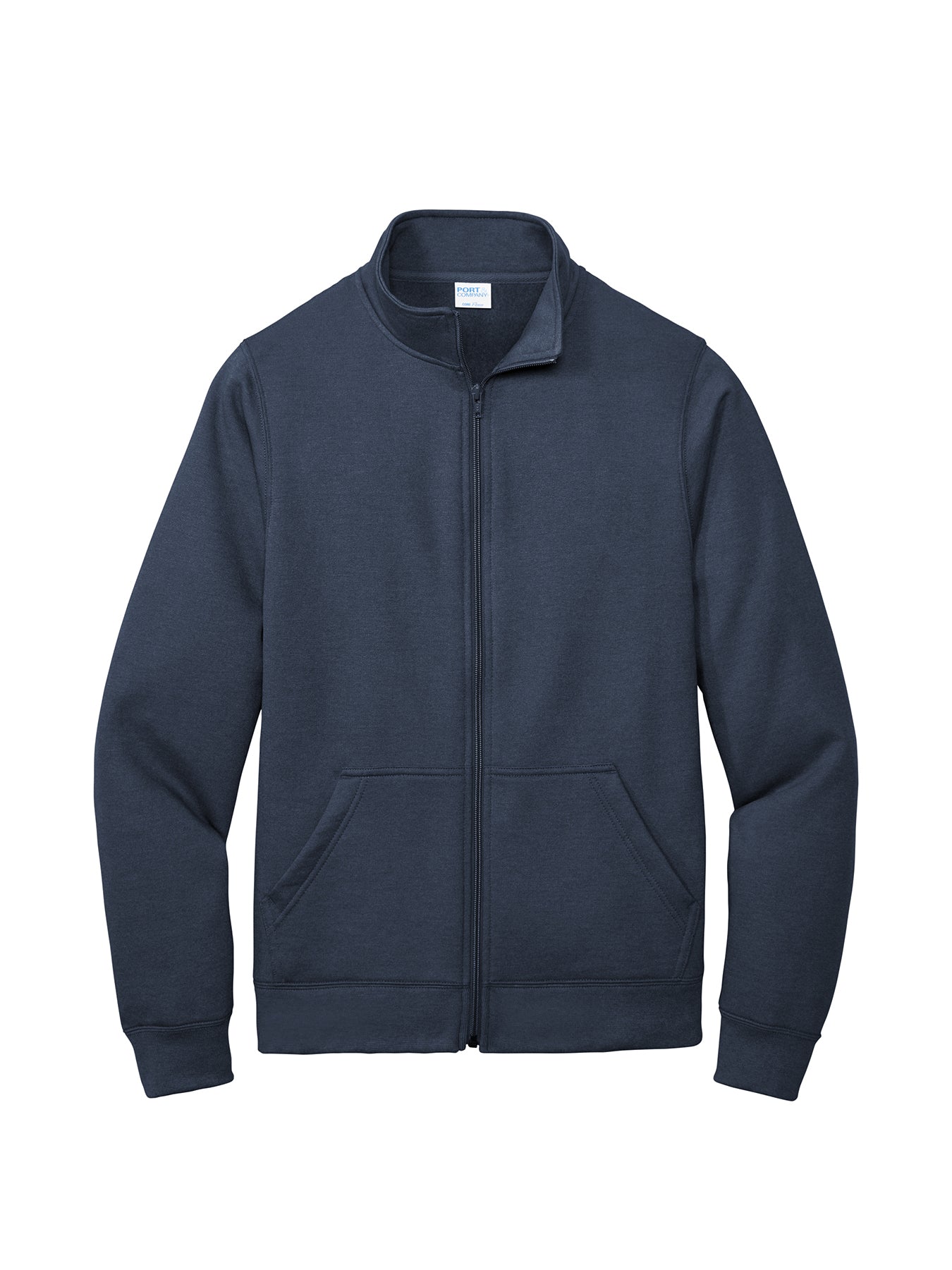 Port & Co® Core Fleece Cadet Full-Zip Sweatshirt