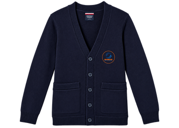 Embroidered V-Neck Cardigan - Youth