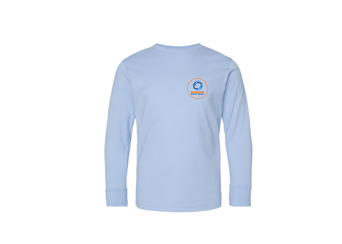 6201 Youth Fine Jersey Long Sleeve Tee