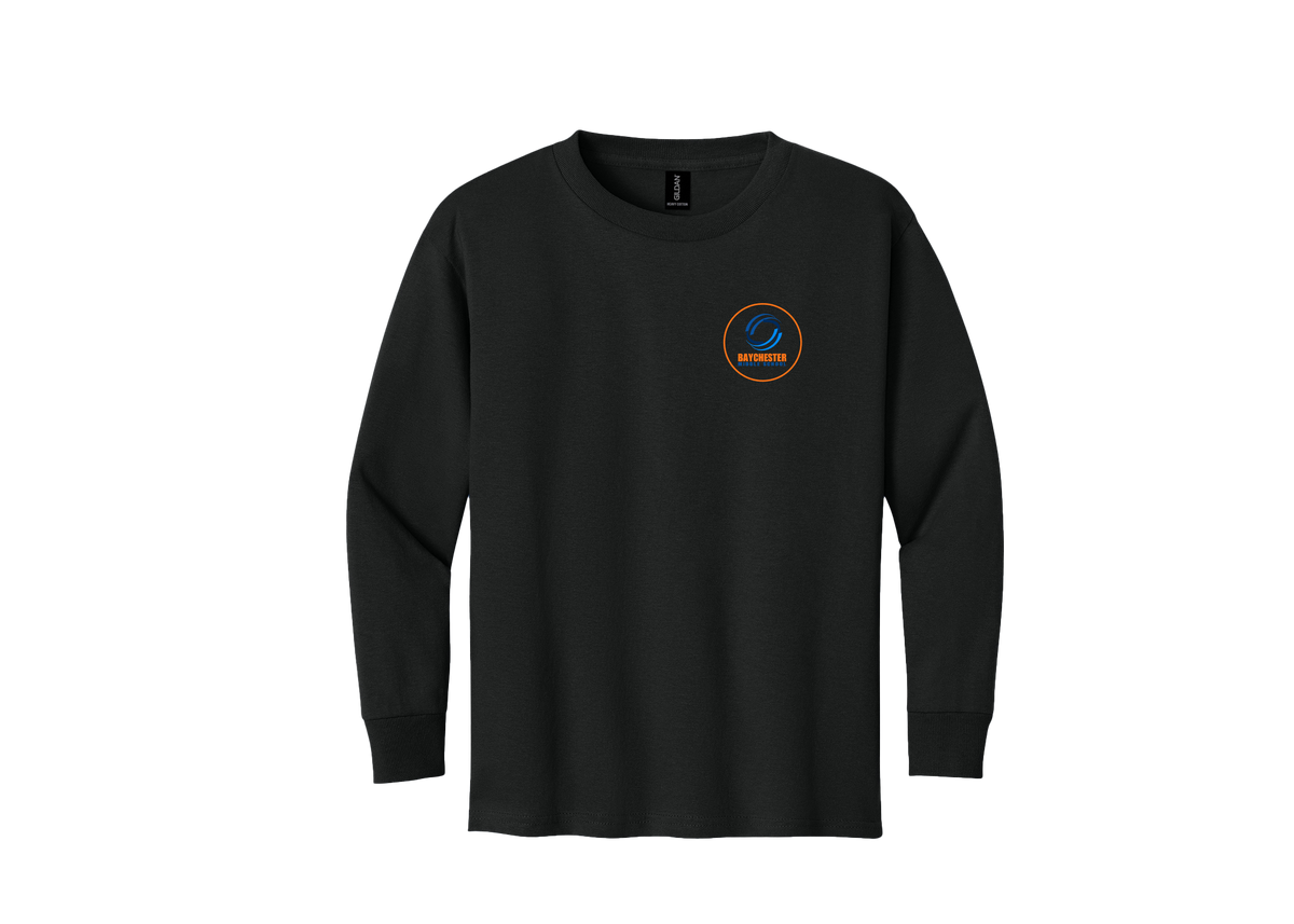 5400B Gildan® Youth Heavy Cotton™ 100% Cotton Long Sleeve T-Shirt