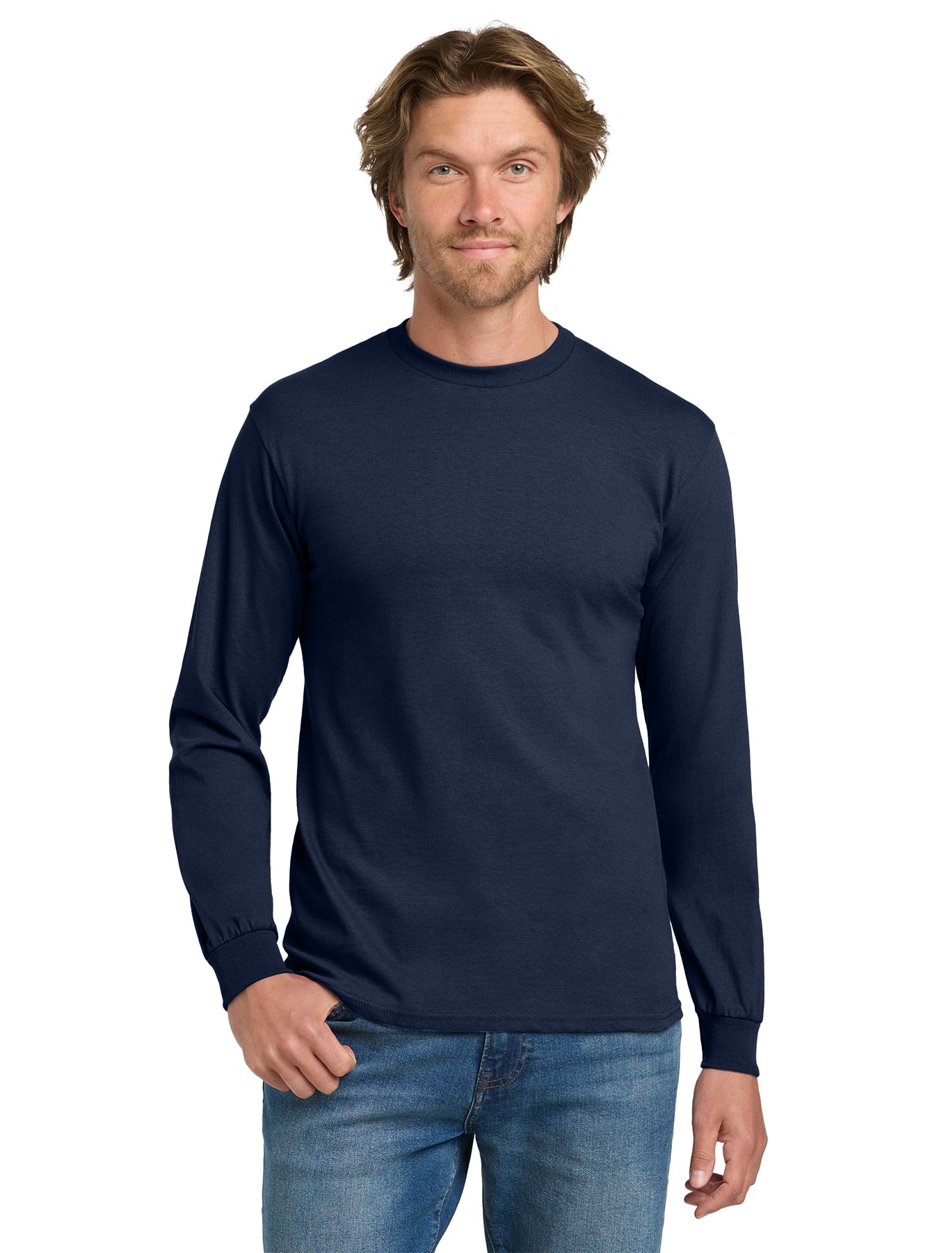 Gildan® Heavy Cotton™ 100% Cotton Long Sleeve T-Shirt