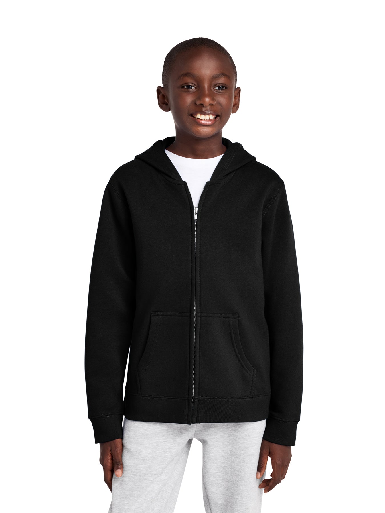 District® Youth V.I.T.™ Fleece Full-Zip Hoodie