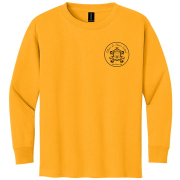 5400B Gildan® Youth Heavy Cotton™ 100% Cotton Long Sleeve T-Shirt