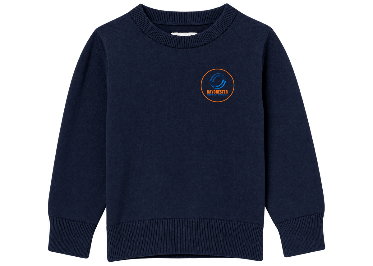 Amazon Essentials Boys and Toddlers' Uniform Cotton Crewneck Pullover Sweater