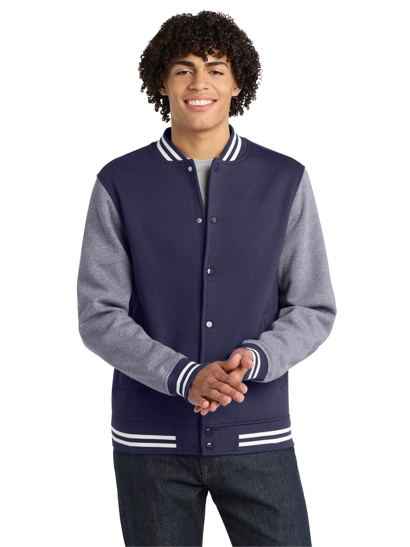 Sport-Tek® Fleece Letterman Jacket