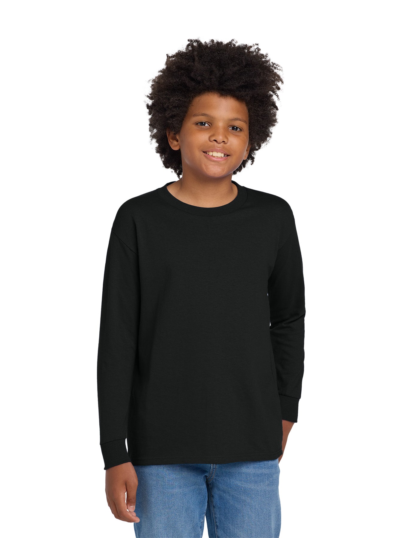 Gildan® Youth Heavy Cotton™ 100% Cotton Long Sleeve T-Shirt