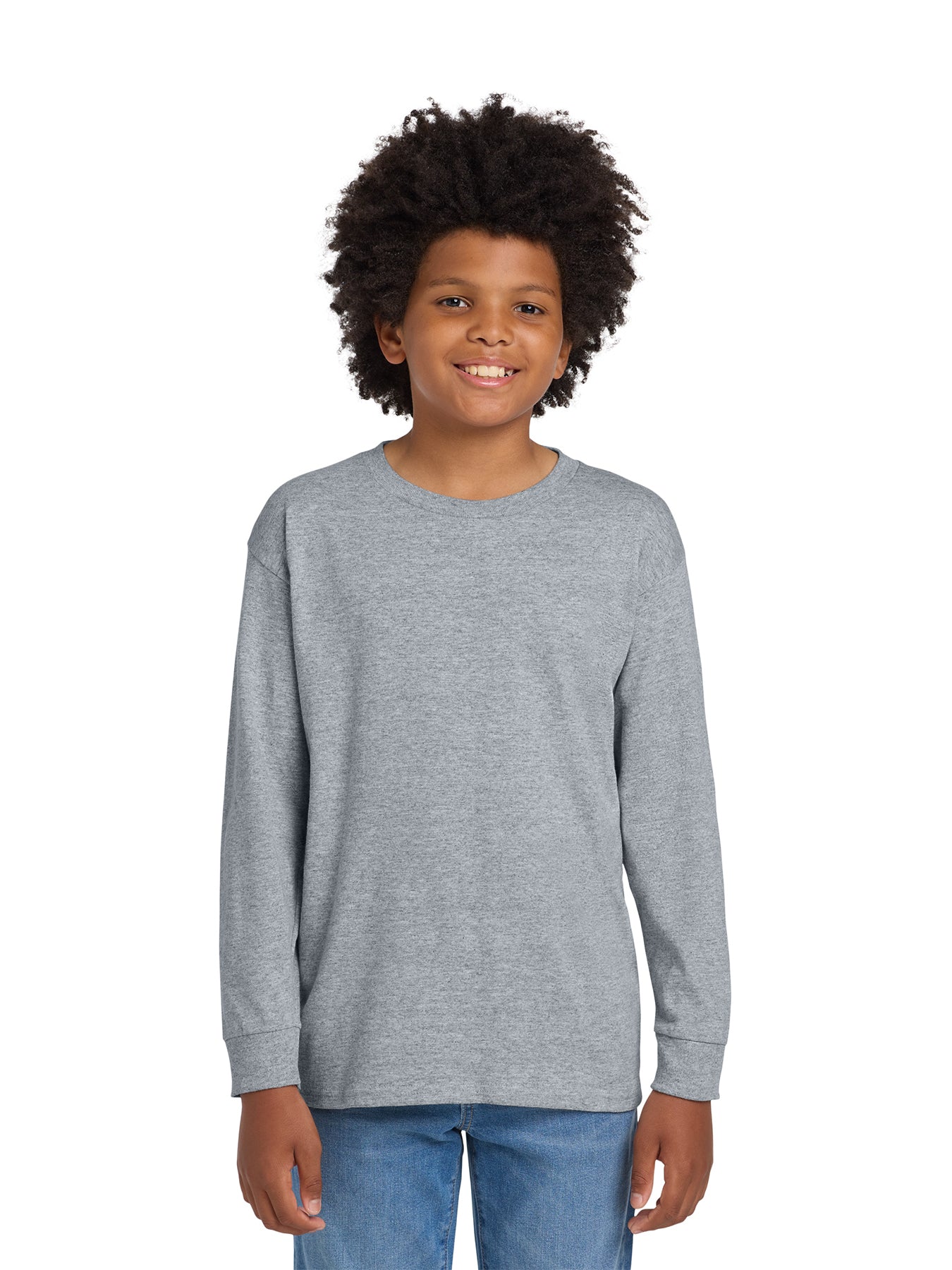 Gildan® Youth Heavy Cotton™ 100% Cotton Long Sleeve T-Shirt