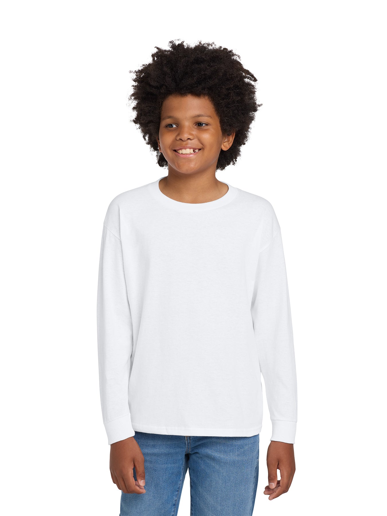 Gildan® Youth Heavy Cotton™ 100% Cotton Long Sleeve T-Shirt