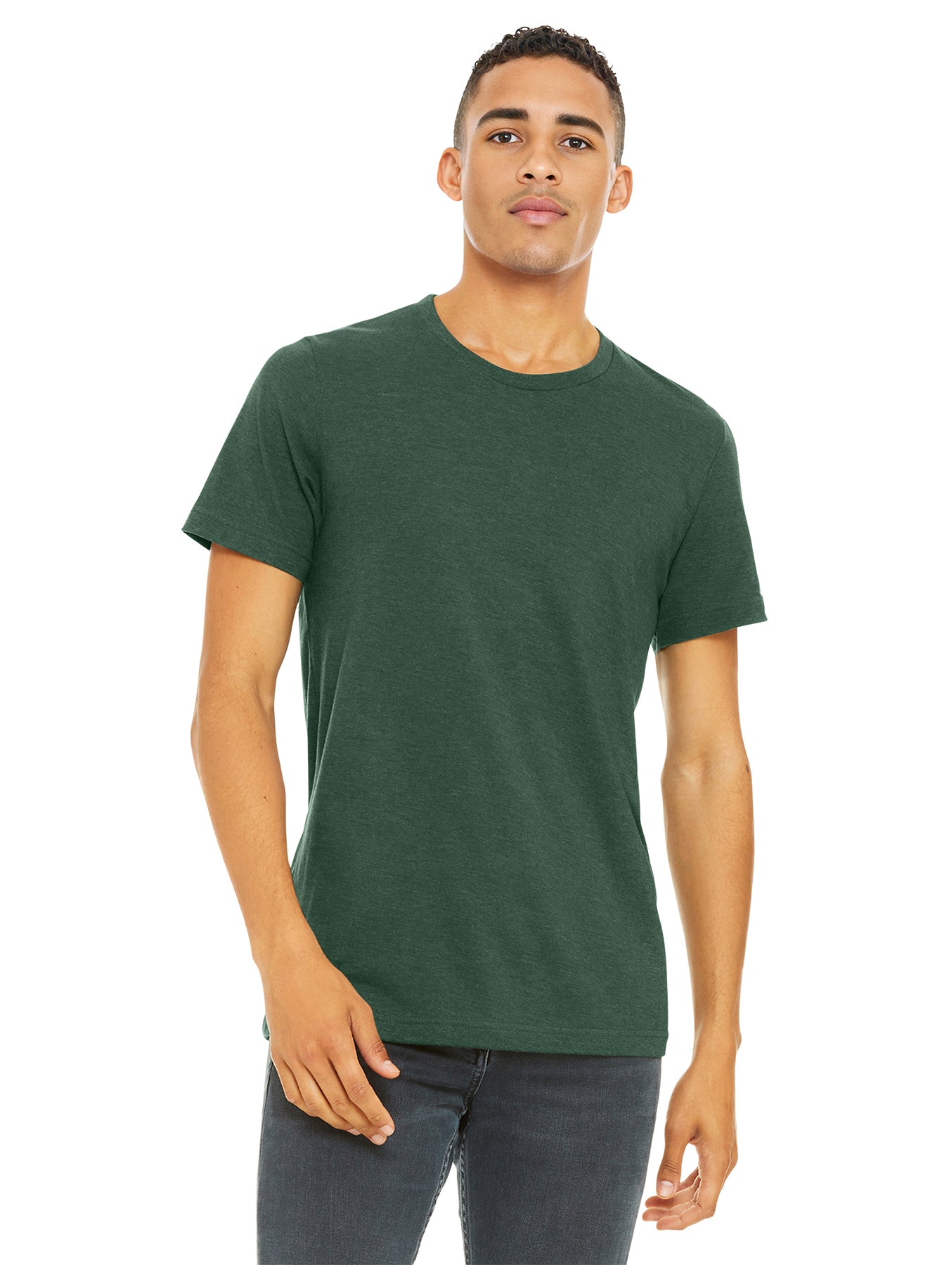 BELLA+CANVAS® Unisex Heather CVC Short Sleeve Tee
