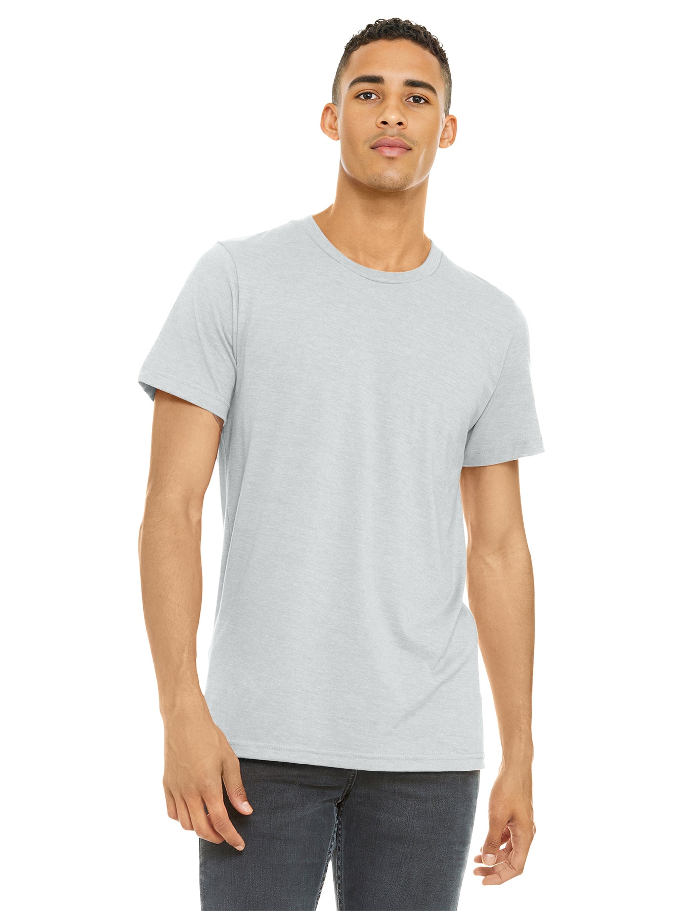 BELLA+CANVAS® Unisex Heather CVC Short Sleeve Tee
