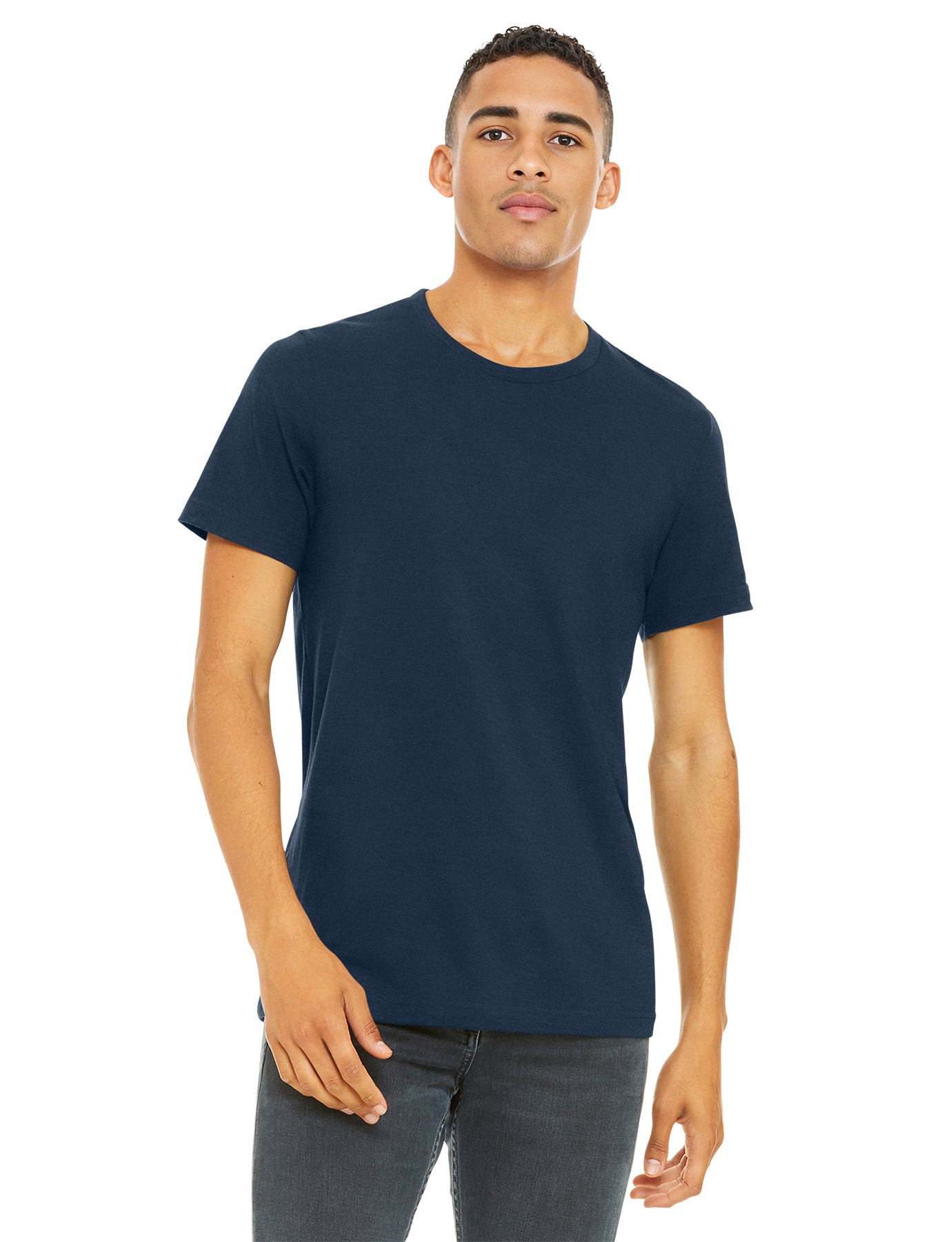 BELLA+CANVAS® Unisex Heather CVC Short Sleeve Tee