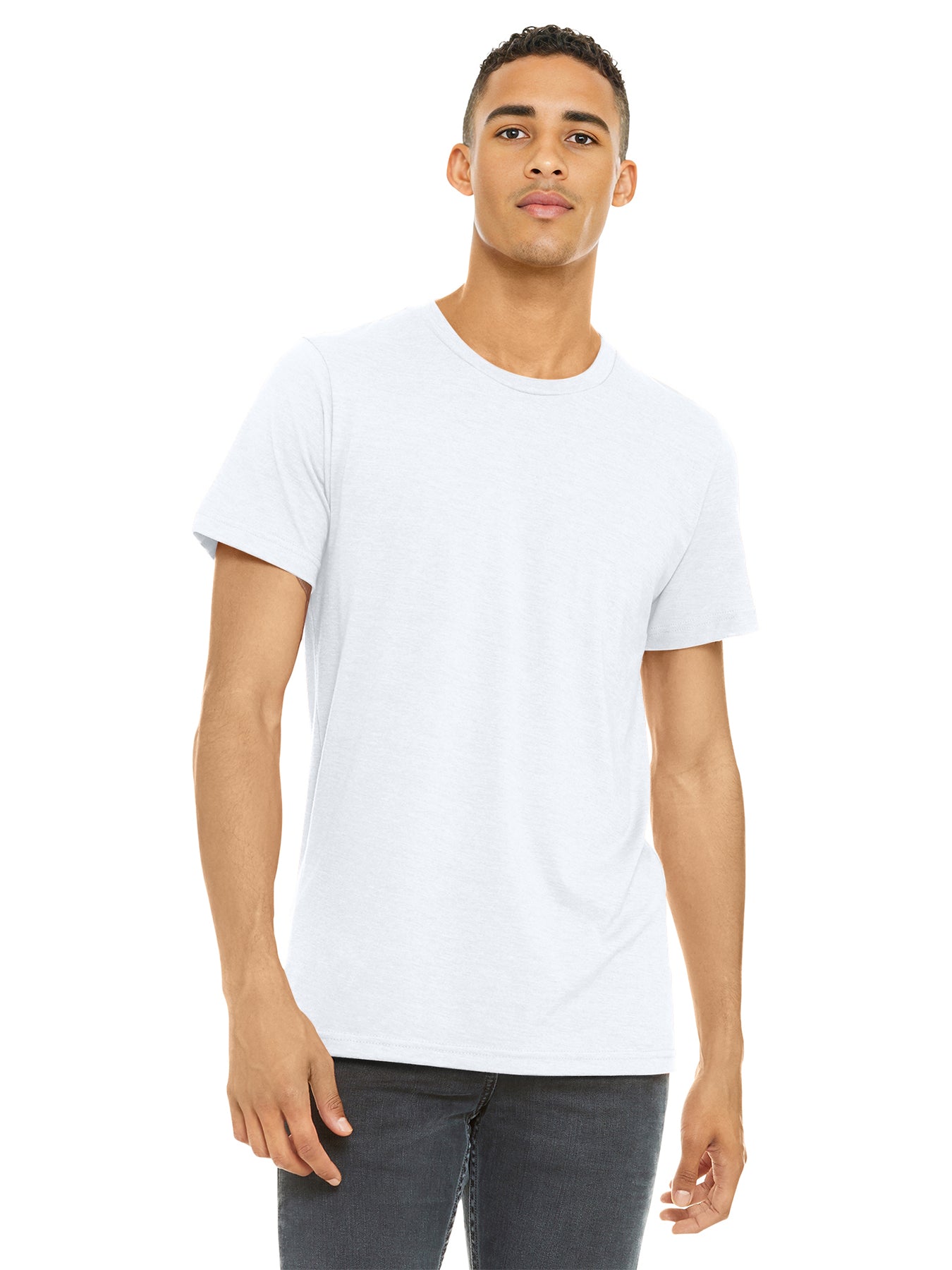 BELLA+CANVAS® Unisex Heather CVC Short Sleeve Tee