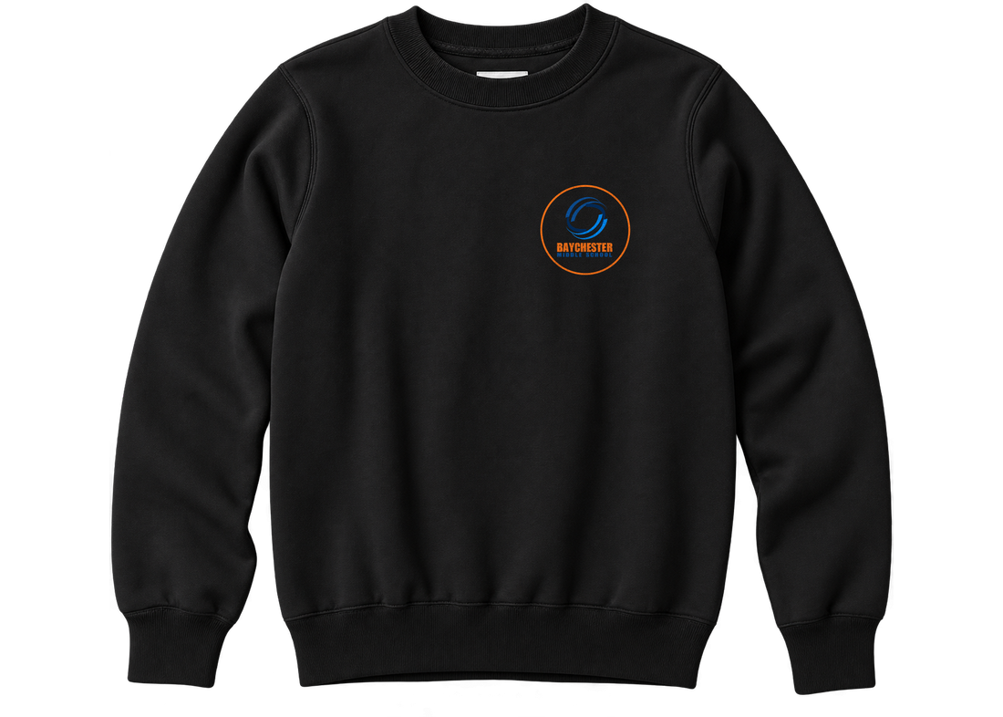 Embroidered Knit Crewneck Pullover - Youth